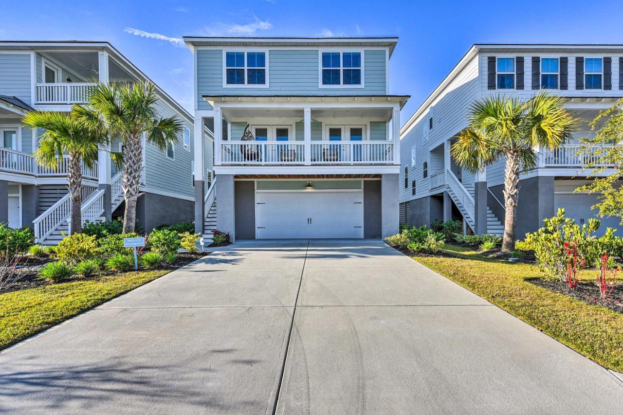 Breezy Hilton Head Getaway 3 Decks And Water Views! Villa Hilton Head Island Exterior photo